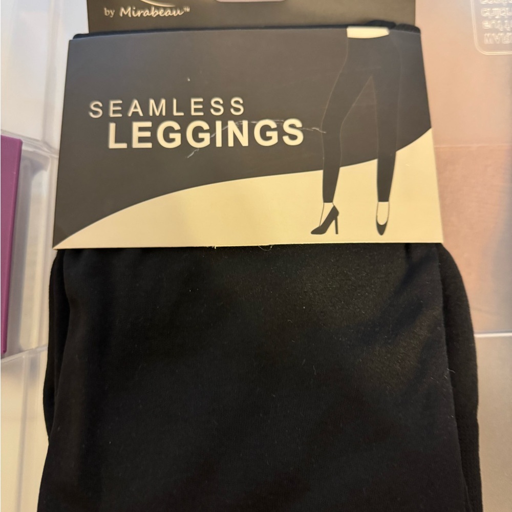 Mirabeau Black Seamless Leggings
